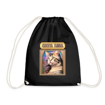 CATA LISA - Sac de sport léger - noir - Devant