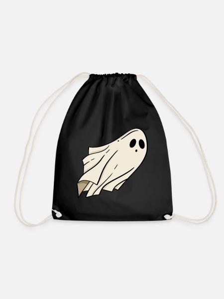 Geist Halloween - Turnbeutel - Schwarz