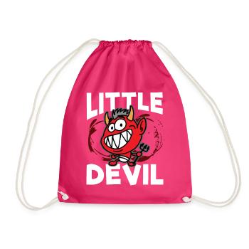 Petit diable - Sac de sport léger - fuchsia - Devant