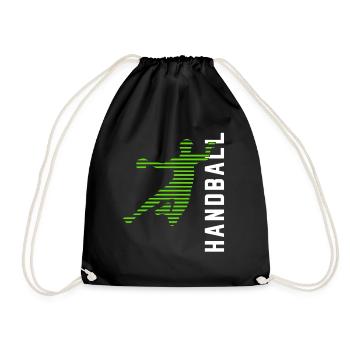 handball - Sac de sport léger - noir - Devant