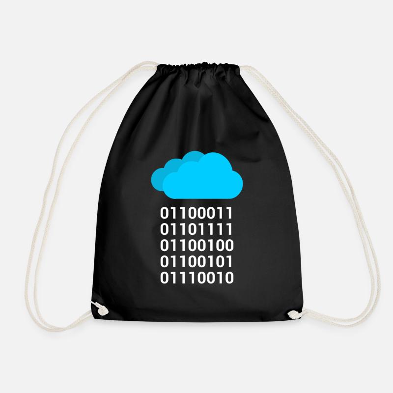 Informatik Geschenk - Turnbeutel - Schwarz