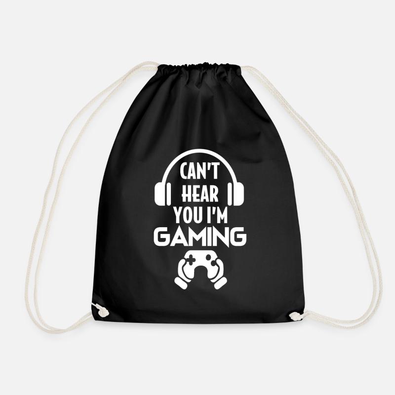 Gaming Headset - Turnbeutel - Schwarz