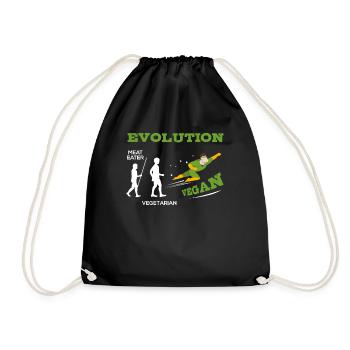 Vegan Vegan Vegan Veganism Organic Gift - Sac de sport léger - noir - Devant