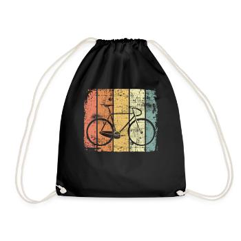 Racer - Drawstring Bag - black - Front