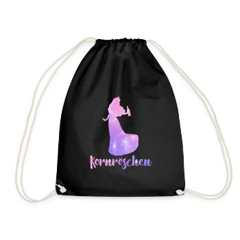 Les femmes célibataires de Kornröschen - Sac de sport léger - noir - Devant