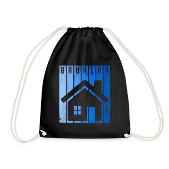 Client Construction Manager - Drawstring Bag - black - Front