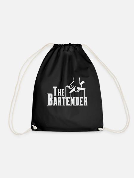 Barkeeper - The Bartender - Turnbeutel - Schwarz