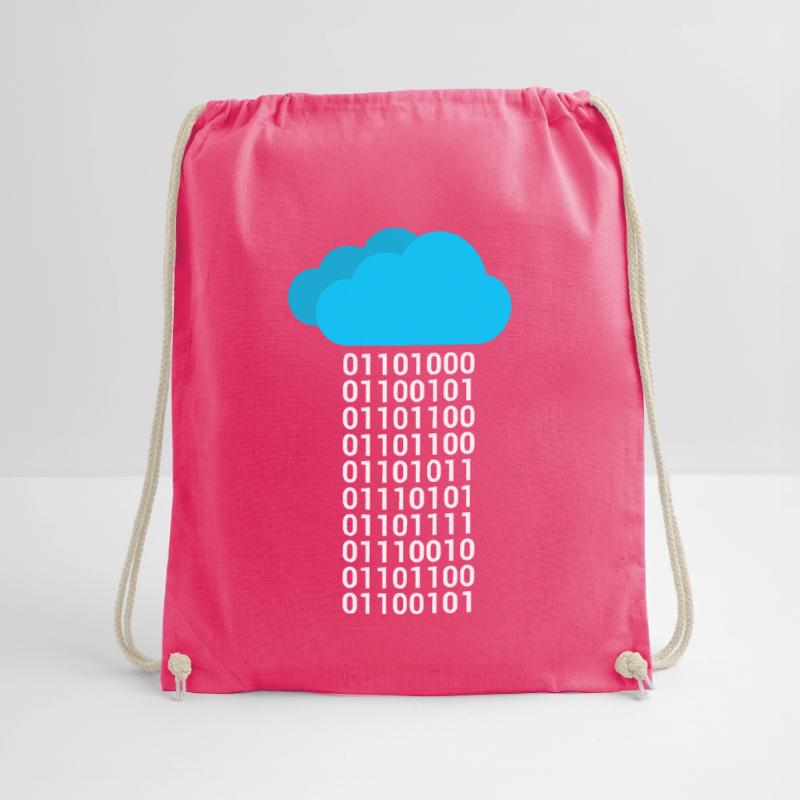 Computer Science Big Data Cloud Computing Drawstring Bag