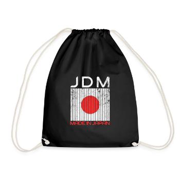 Voiture Japon JDM Cars - Sac de sport léger - noir - Devant