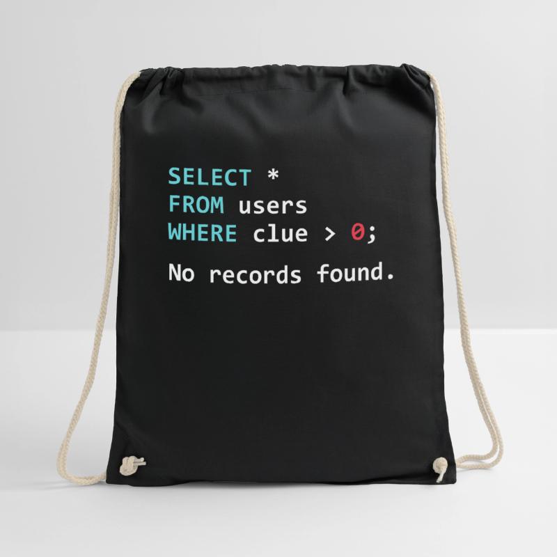 Drôle de programmeur Gift SQL Query Sac de sport léger