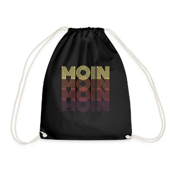 good Morning - Drawstring Bag - black - Front