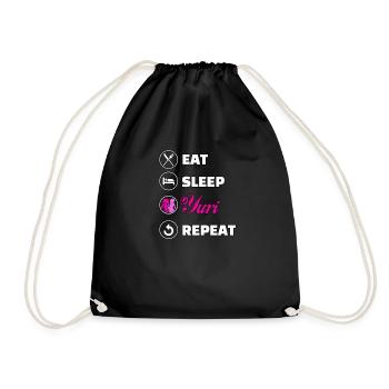 Anime yuri - Sac de sport léger - noir - Devant