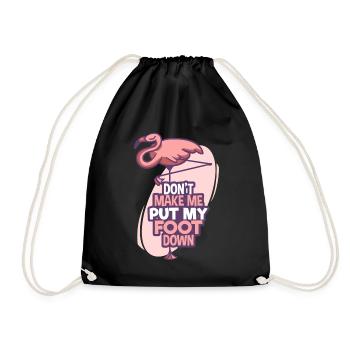 Flamingo - Sac de sport léger - noir - Devant