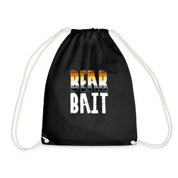 Bear Bait - Bears Community Gay Bears - Drawstring Bag - black - Front