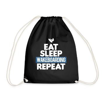 Cadeau de Wakeboarding Wakeboarding Wakeboarding - Sac de sport léger - noir - Devant
