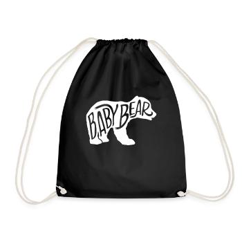 Ourson - Sac de sport léger - noir - Devant