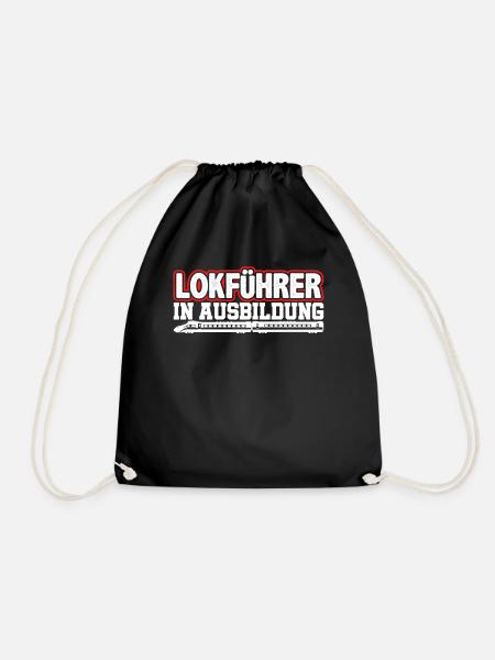Eisenbahner Lokführer Triebfahrzeugführer Sifa - Turnbeutel - Schwarz