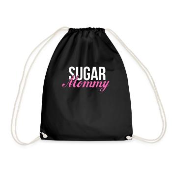 Sugar Mommy Momma Mama présente Toyboy - Sac de sport léger - noir - Devant