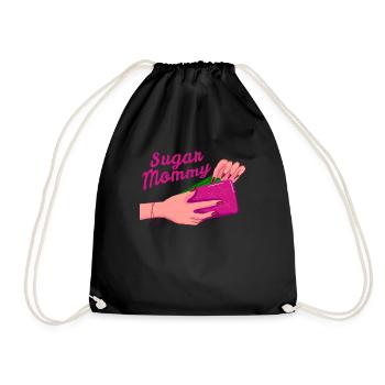 Sugar Mommy Momma Mama présente Toyboy - Sac de sport léger - noir - Devant