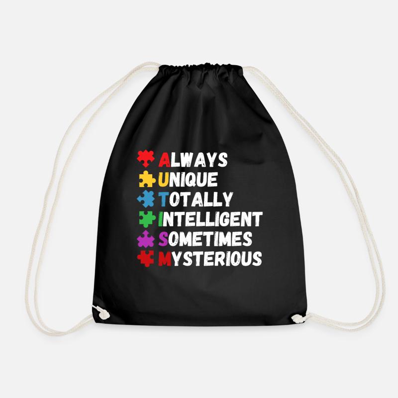 Autism Awareness - Turnbeutel - Schwarz