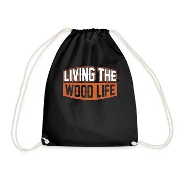 Forestier bûcheron forestiers bûcheron - Sac de sport léger - noir - Devant
