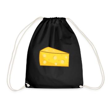 fromage - Sac de sport léger - noir - Devant
