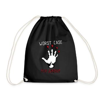 Le pire des cas pour les joueurs - la pire chose au jeu - Sac de sport léger - noir - Devant