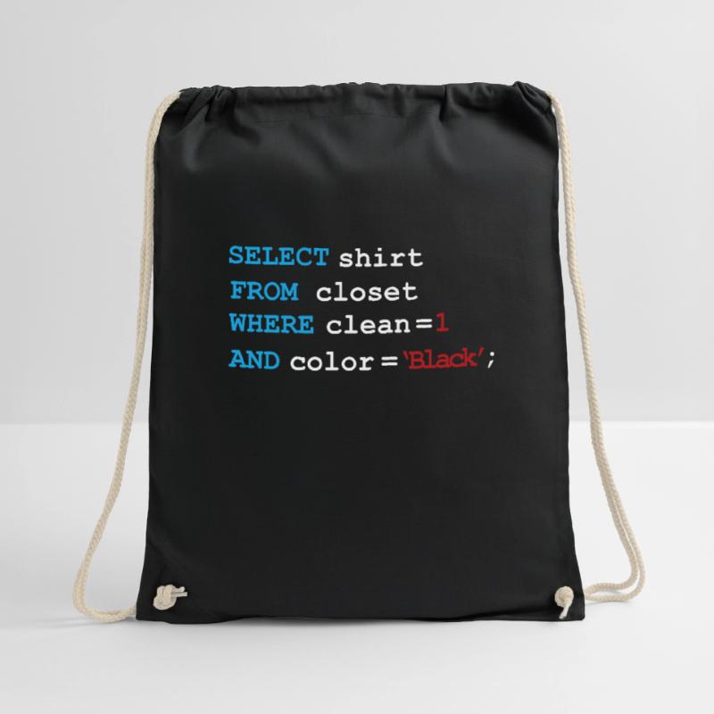 Développeur Devops matin routine SQL Select Sac de sport léger