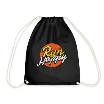 Sport de coureur de course - Sac de sport léger - noir - Devant