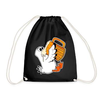 Seagull Beer Seagull Mer du Nord Allemagne du Nord - Sac de sport léger - noir - Devant