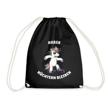 Together we can do everything except stay sober - Drawstring Bag - black - Front