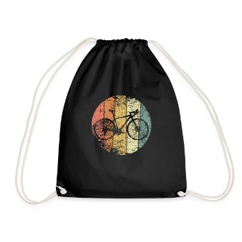 Vélo vintage de course - Sac de sport léger - noir - Devant