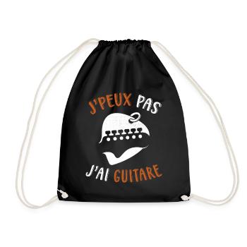Cadeau pour Guitariste | Humour Guitare | Rock Mus - Sac de sport léger - noir - Devant