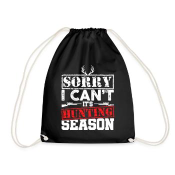 Cadeau de chasse au chevreuil Forester Wild Antlers - Sac de sport léger - noir - Devant