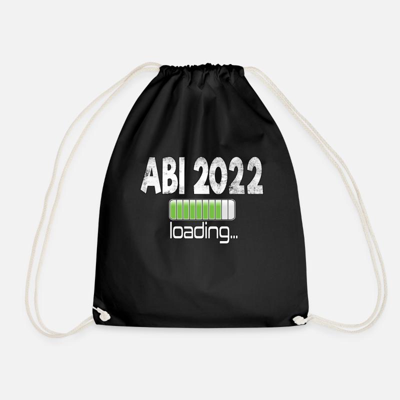 Abi 2022 Abitur 2022 - Turnbeutel - Schwarz