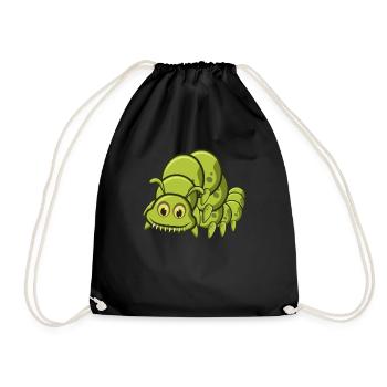 Chenille - Sac de sport léger - noir - Devant
