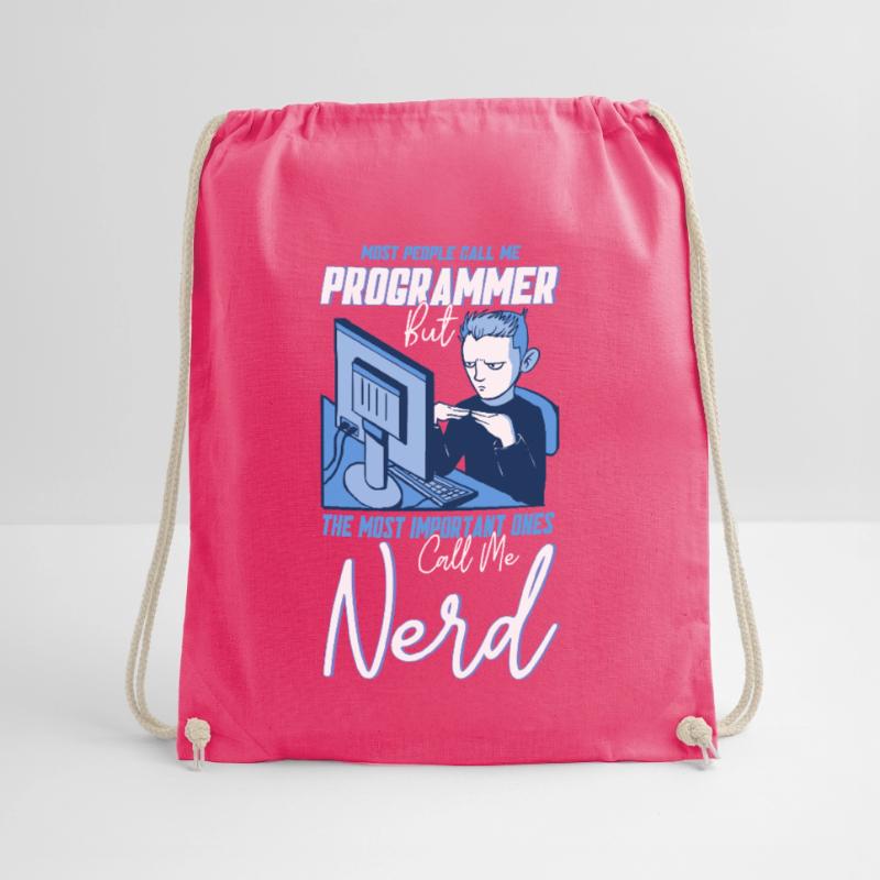 Software developer Computerfreak Programmer Drawstring Bag