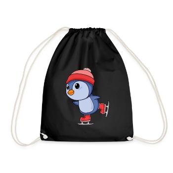Patins à glace - Sac de sport léger - noir - Devant