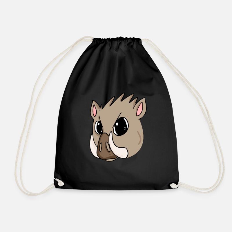 Sanglier - Sac de sport léger - noir