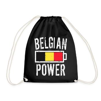Belgique Belgian Power Graphic - Sac de sport léger - noir - Devant