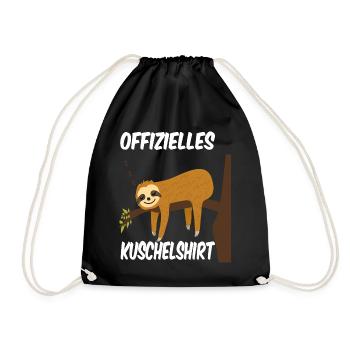 C’est un paresseux officiel - Sac de sport léger - noir - Devant