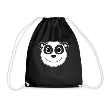 Panda - Sac de sport léger - noir - Devant
