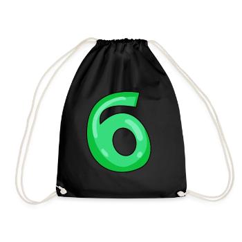 6 - Sac de sport léger - noir - Devant