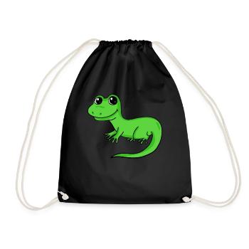 Lézard - Sac de sport léger - noir - Devant
