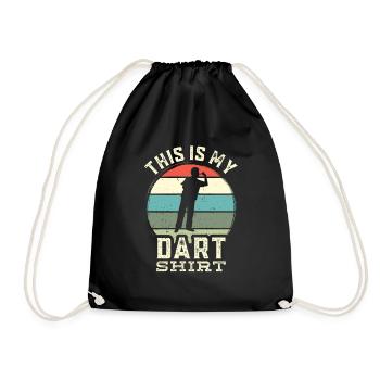 Dart , Dart Tshirt - Sac de sport léger - noir - Devant