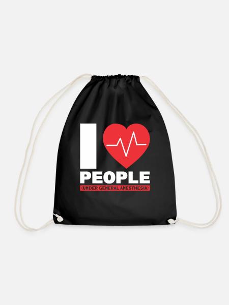 Anesthésie Anesthésie Médecin anesthésique - Sac de sport léger - noir