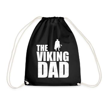 Viking Dad Vater - Turnbeutel - Schwarz - Vorne