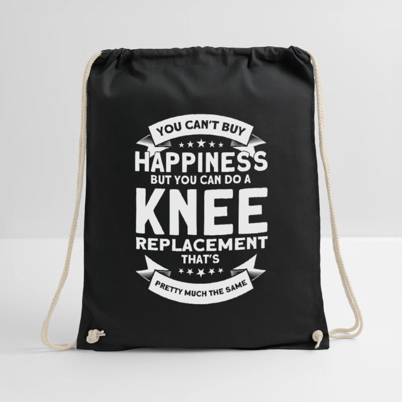 Knee Replacement Patient Bionic Knee Drawstring Bag