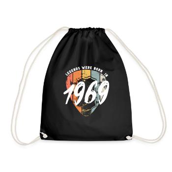 1969 anniversaire guitare guitariste - Sac de sport léger - noir - Devant