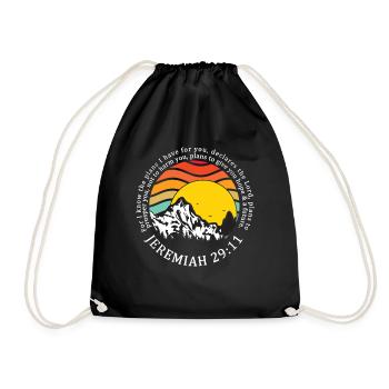 Don chrétien Espérance - Sac de sport léger - noir - Devant